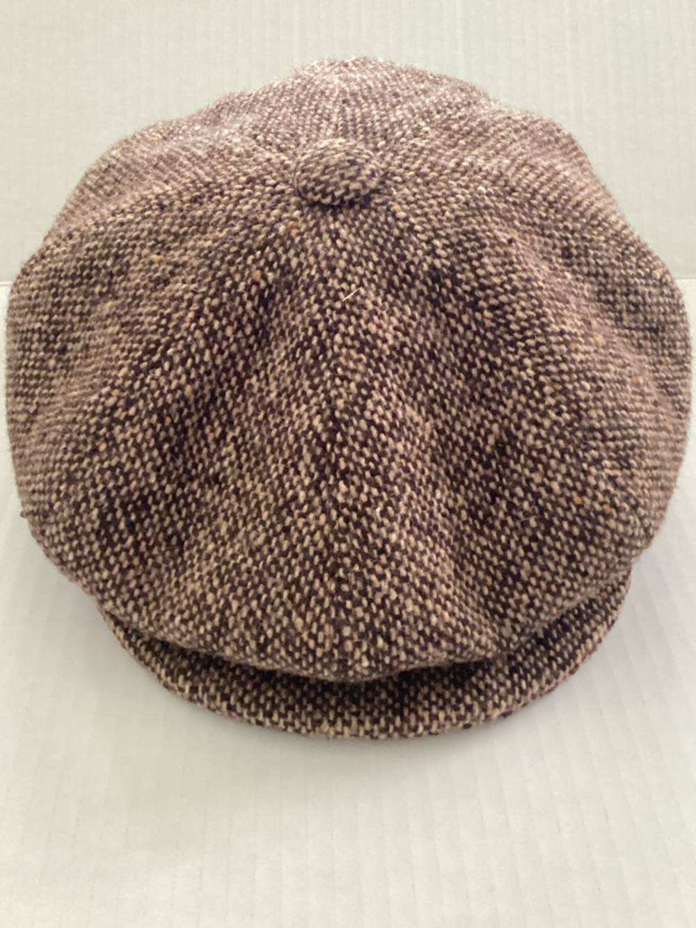 100% Wool Paper Boy Button cap